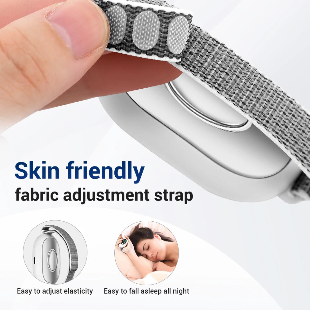 Handheld 20 Levels EMS Sleep Aid Relaxation Treatment Microcurrent Pulse Hypnosis Device Insomnia Stress Pressure Anxiety Relief