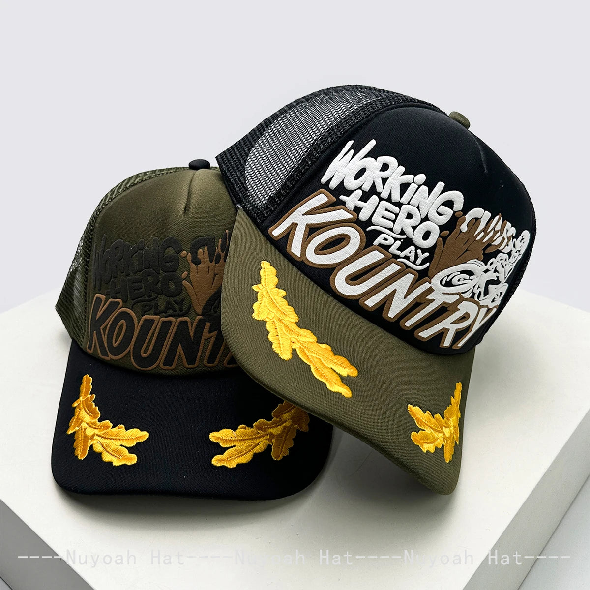 New Unisex Personal Printed Letters Locomotive Baseball Hats Breathable Mesh Sunshade Hip Hop Trucker Caps Versatile Color Block