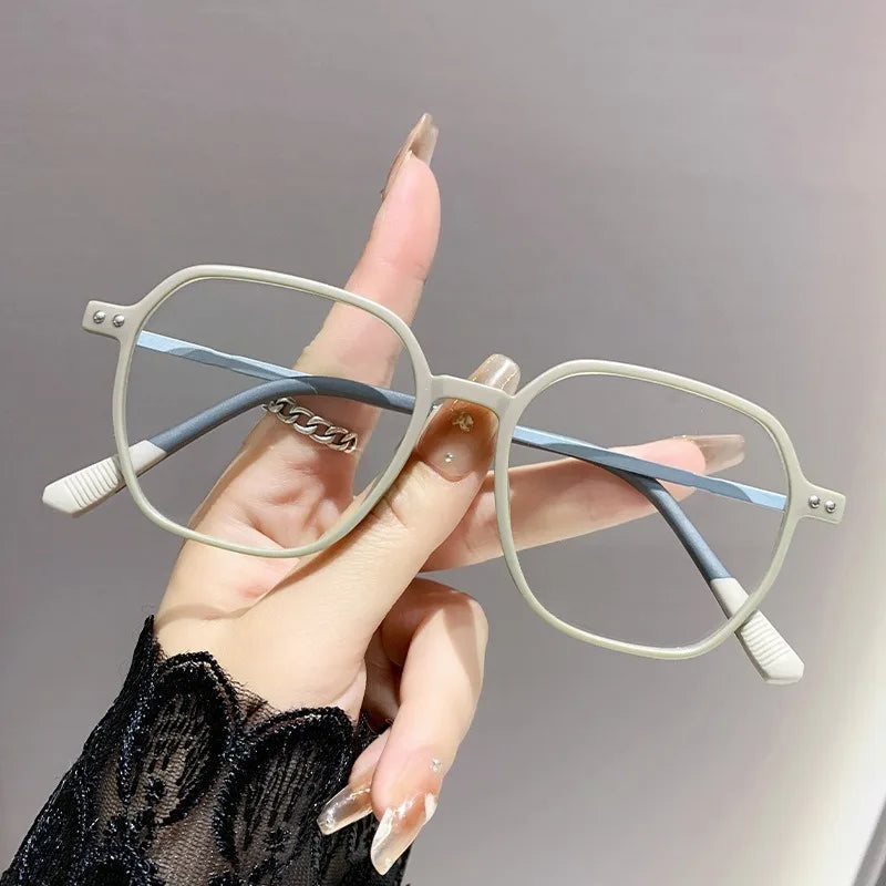4PCS Anti Radiation Reading Glasses with Grade for Women Men 0~+400 Eyeglasses for Farsighted