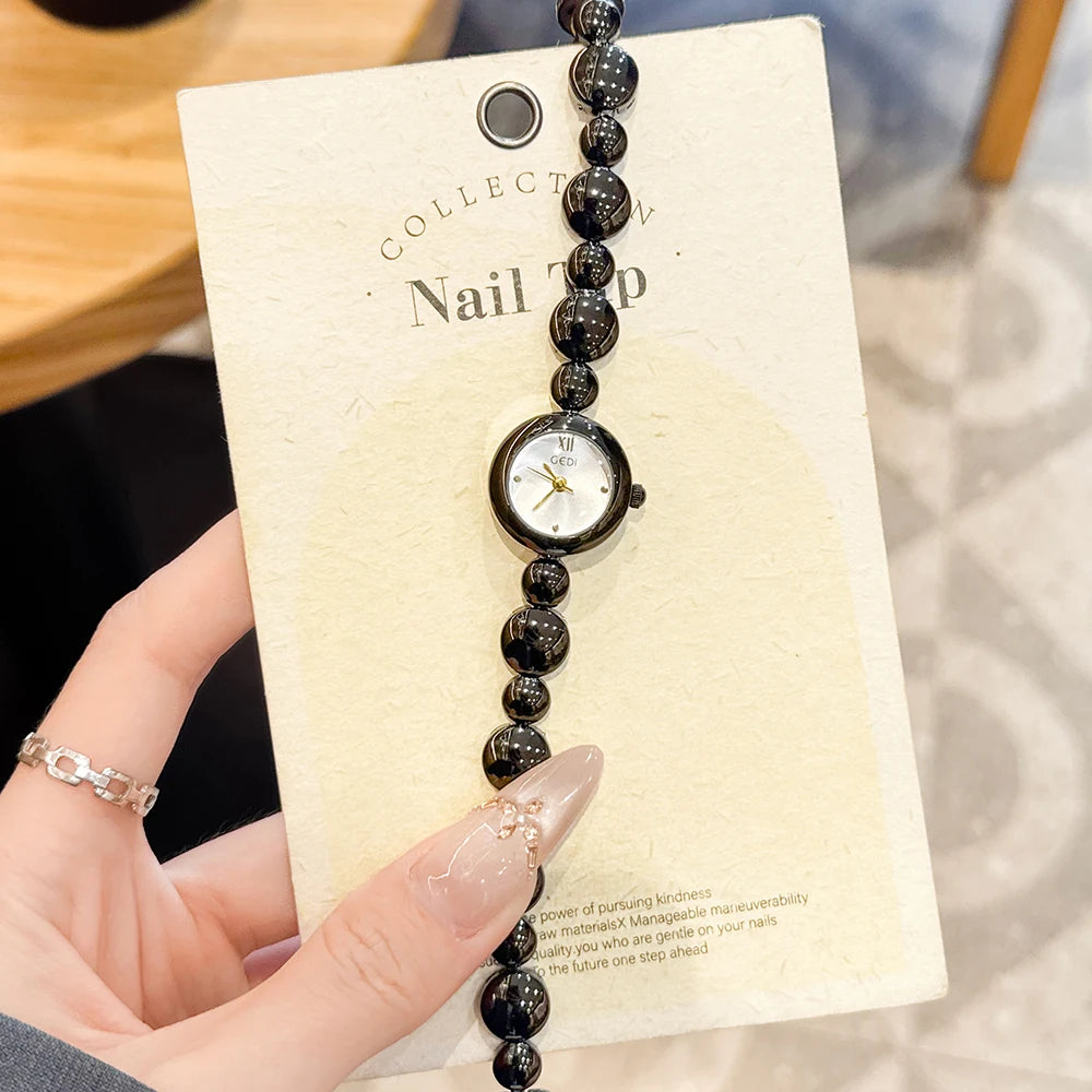 GEDI Bracelet Watch Woman Fashion Casual Simple Quartz Ladies Watches Luxury Vintage Niche Women's Wristwatches Gifts