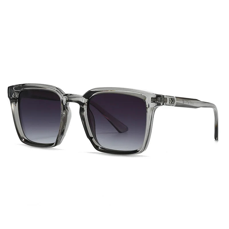 JNPCXI New Fashion Square Sunglasses Retro High Quality Men Trending Sun Glasses Women Black Gradient Shades UV400 Eyewear