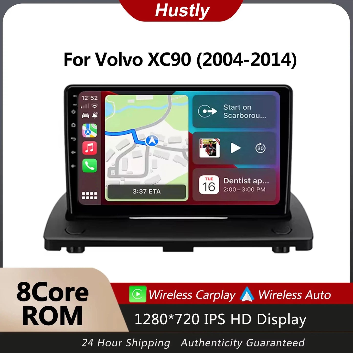Android Radio For Renault Megane 2 2002-2009 Wireless Carplay Car Multimedia Player GPS Navigation 4G