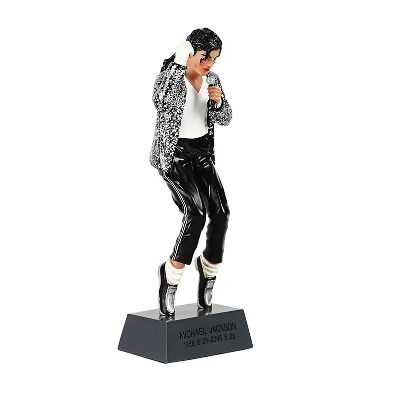 8in Dancer Michael Jackson Action Figure Simulation Music Scene Portrait