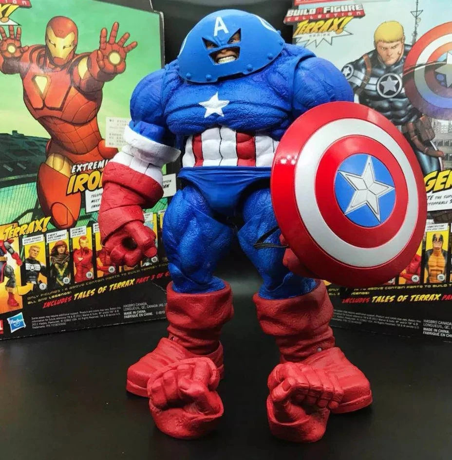 Marvel Select DST Juggernaut Prison Outfit Captain America Colossus Custom 9" Loose Action Figure