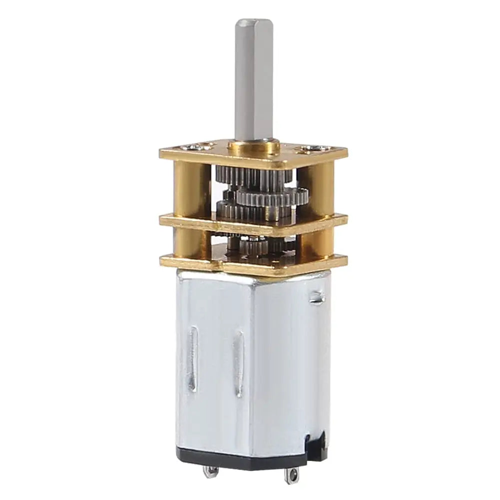 DC 3V 30RPM Speed Reduction Motor N20 3mm Shaft Mini Metal Gearwheel Gear Motor with Full Metal Gearbox Micro Motor
