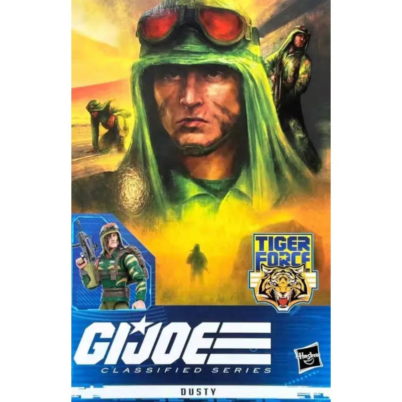 Original Hasbro G.I. Joe Classified Series Tiger Force Dusty Anime Figure Collection Toys Ornaments