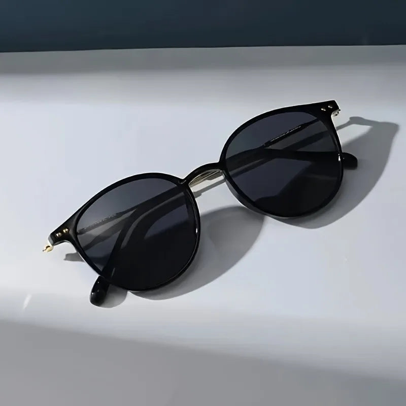 1pcs Large Frame Personalized Round Face Slimming Internet Celebrity Outfit Glasses