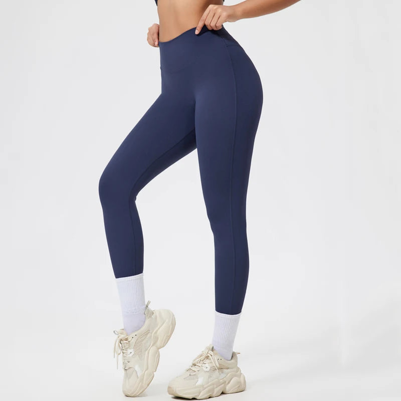 DIAS FIT JOY  Yoga Pants Fitness Women Cycling Gym Seamless Tights Sports Leggings High Waist Sexy Trousers Workout Sports Wear