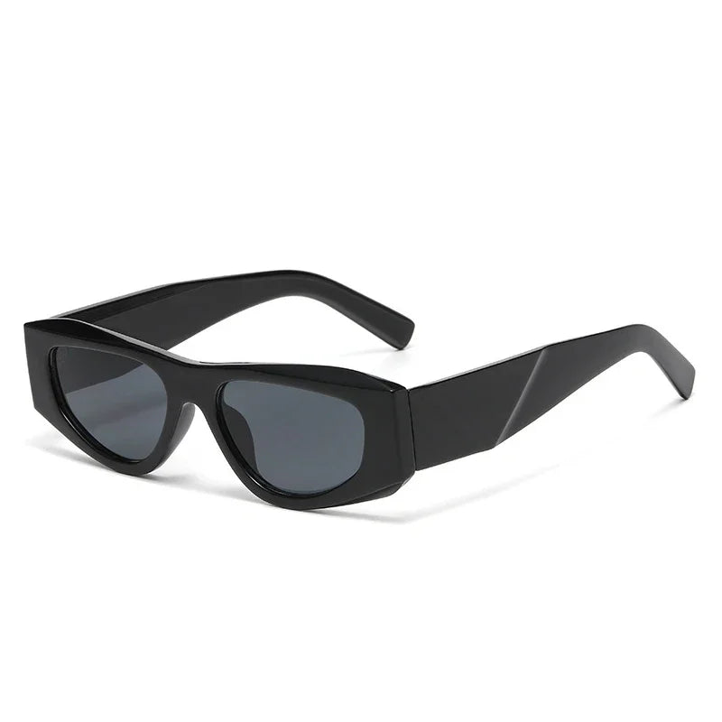 JNPCXI New Irregular Square Women Sunglasses Leopard Gradient Shades UV400 Men Brand Designer Trending Punk Sun Glasses