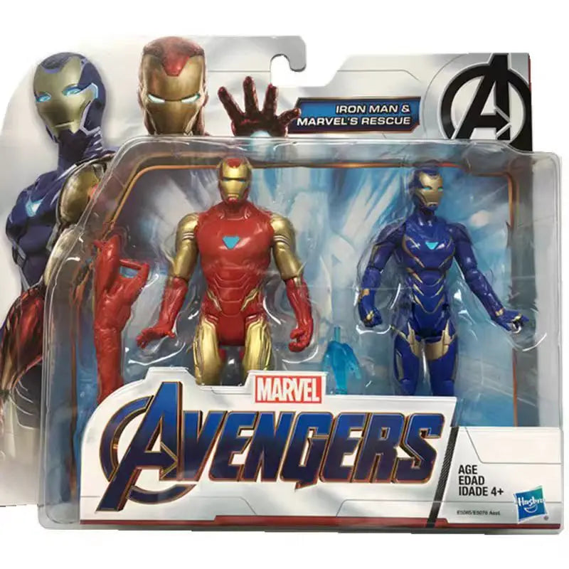 Original Hasbro MARVEL The Avengers THOR&ROCKET RACCOON/CAPTAIN MARVEL&CAPTAIN AMERICA /IRON MAN&MARVEL'S RESCUE Anime Figure