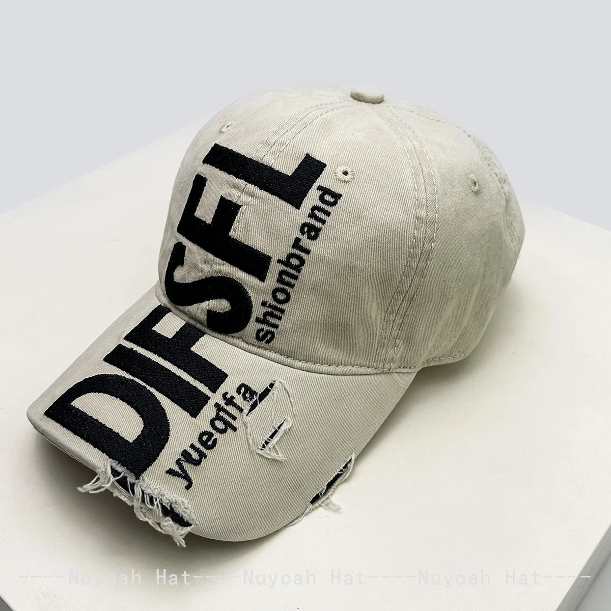 New Men Women Bandhnu Embroidered DIFSFL Letters Baseball Hats Sunshade Personal Versatile Peaked Caps Broken Style Fashion ins