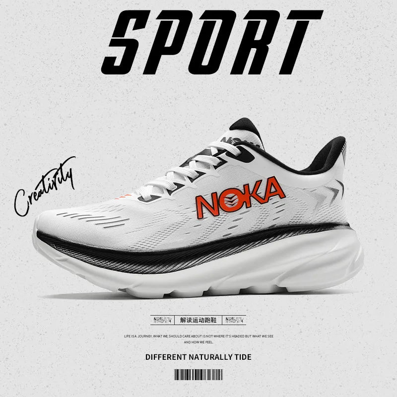 High Quality Marathon Sneakers Athletic Men Casual Shoes Comfortable Tennis Shoes Wear-resistant Sports Running Shoes