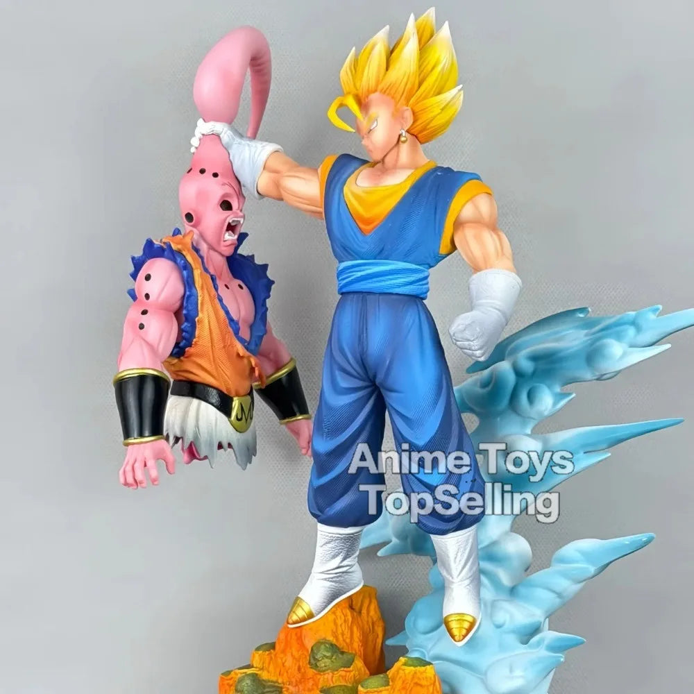 32cm Vegetto Vs Buu Model, Dragon Action Figure Super Saiyan Goku Vegeta Statue