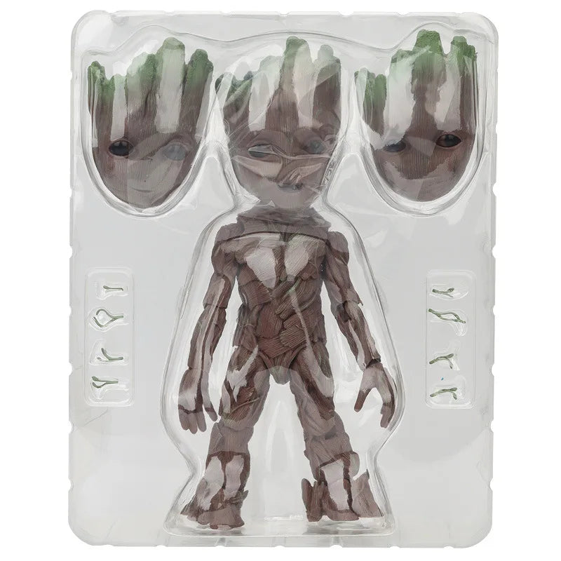 Marvel Guardians of The Galaxy Groot Cute Tree Man Joints Moveable Action Figure