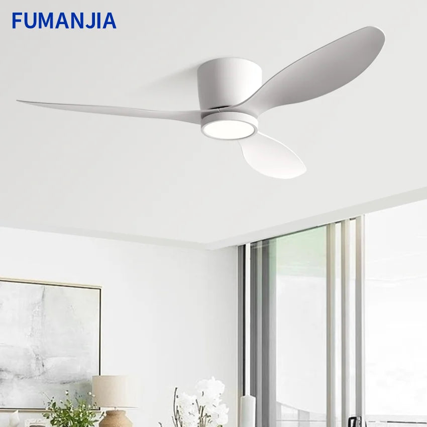 36/42/52" Inverter Ceiling Fan w/ Light, Silent, Ideal for Bedroom, Office Home