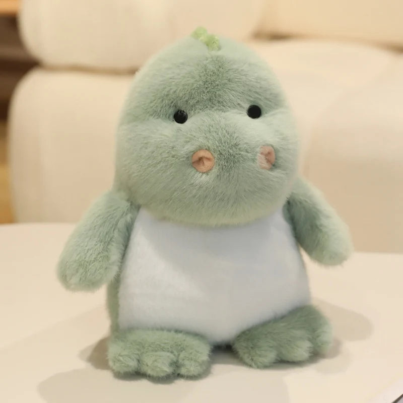 22CM Kawaii Cartoon Forest Animal Koala Hippopotamus Monkey Stuffed Animal Plush Toy Children's Raccoon Fox Handmade Doll Gift