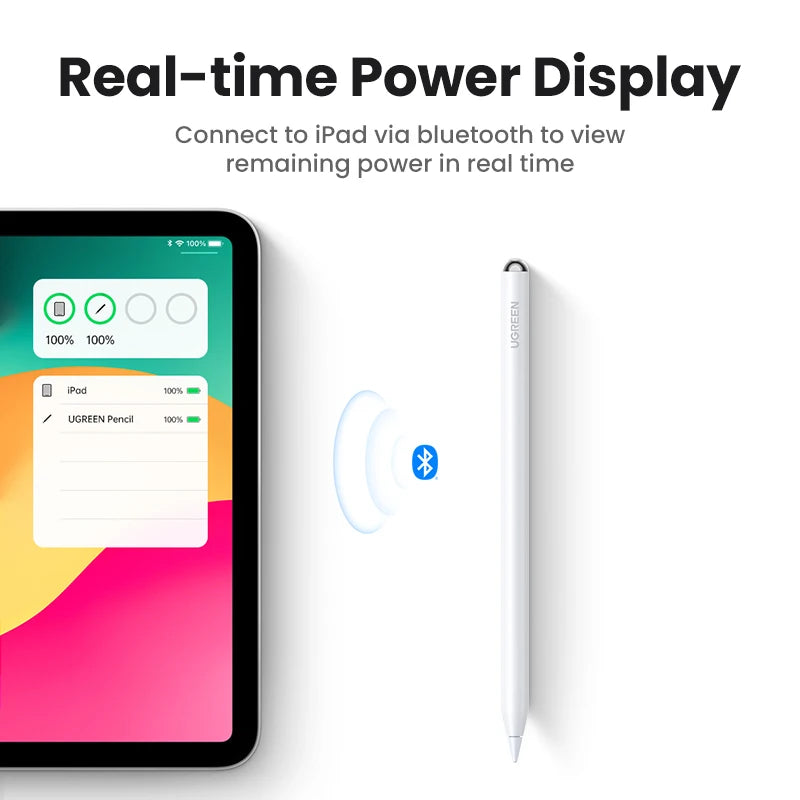 Stylus Pen Tilt  Apple Pencil, Bluetooth Magnetic Wireless Charging Long Battery