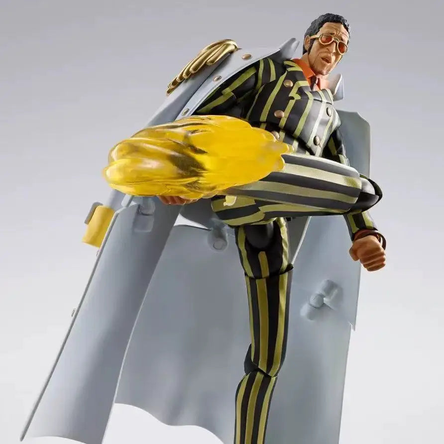【IN STOCK】Bandai S.H.Figuarts One Piece Borsalino Kizaru Future Island Egghead Figure 19.5cm Original Collectible Model