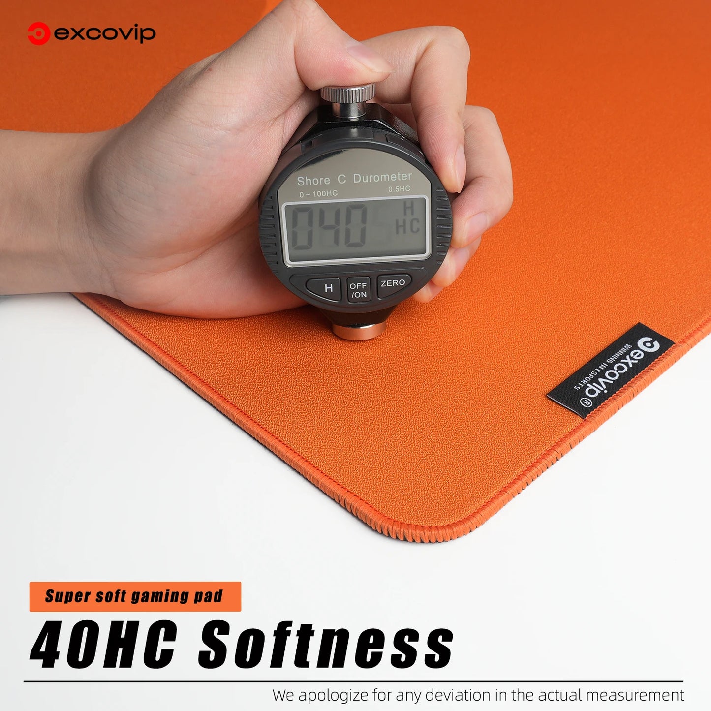 EXCO Gaming Mouse Pad Large with Control Cloth Surface Rubber Non-Slip Base Stitched Edge Esports Mousepad Soft for FPS CSGO