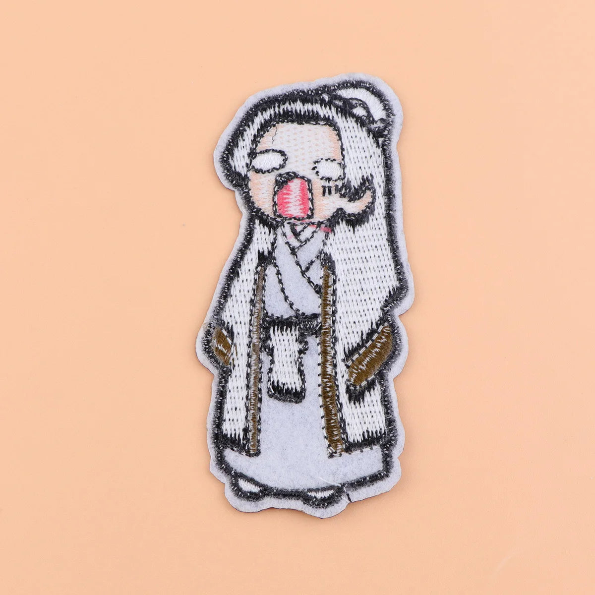 Funny Anime Boy Iron On Patch Clothes Patch For Clothing Cartoon Embroidered Patch Garment Apparel Accessories Sewing Stickers
