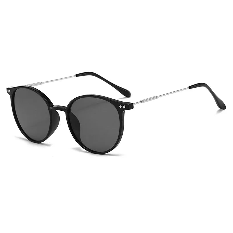 Women's Round Frame Glasses Are Suitable for Driving Fishing and Hiking