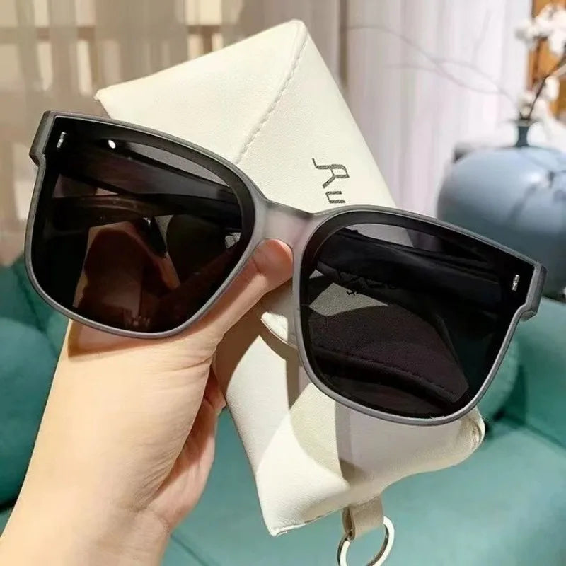 Fit Over Glasses Men Women UV400 Wear Sunglasses Foldable Myopia Glasses Cover  Sunglasses