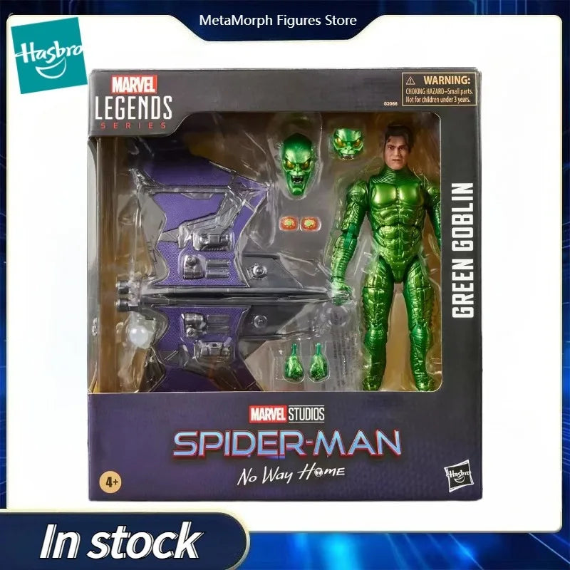 【Pre Sale】Original Hasbro Marvel Legends Series Spider-Man No Way Home Green Goblin Action Toy Figure Collection Model