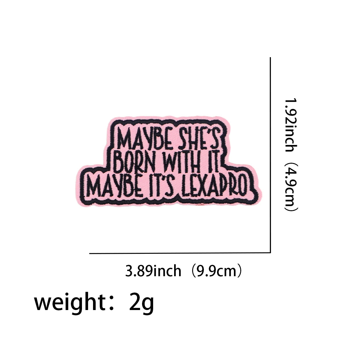 Letters Embroidery Patch Funny Quotes Iron On Patches For Clothing Thermoadhesive Patches On Clothes DIY Sew Badges