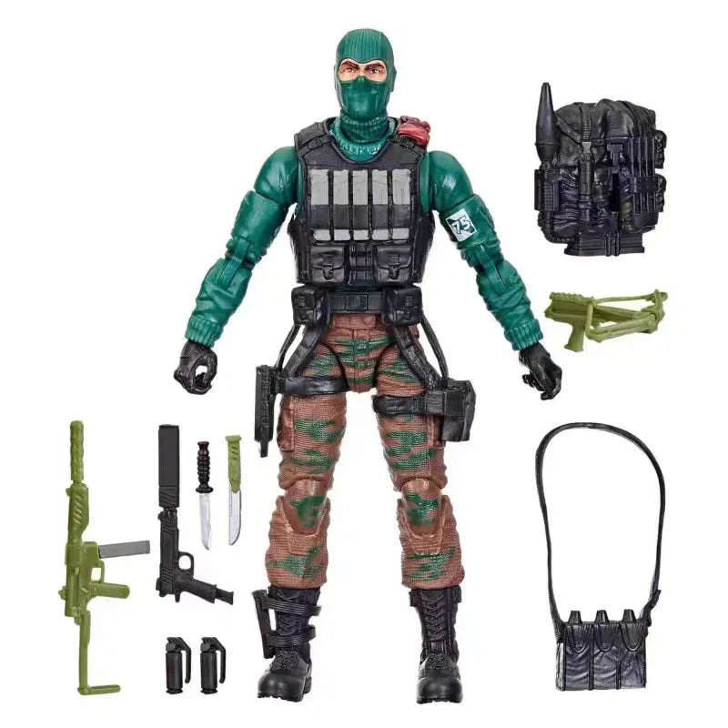 Original Hasbro G.I. Joe GI Joe Classfied Series Retro Cardback Cobra Beach Head Action Figure Collection Toys Model