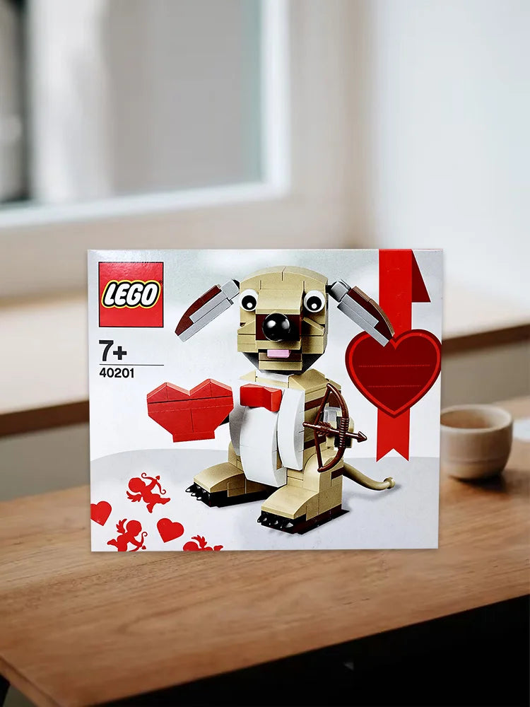 LEGO 40201 Bricks More Valentines Cupid Dog Building block Kit