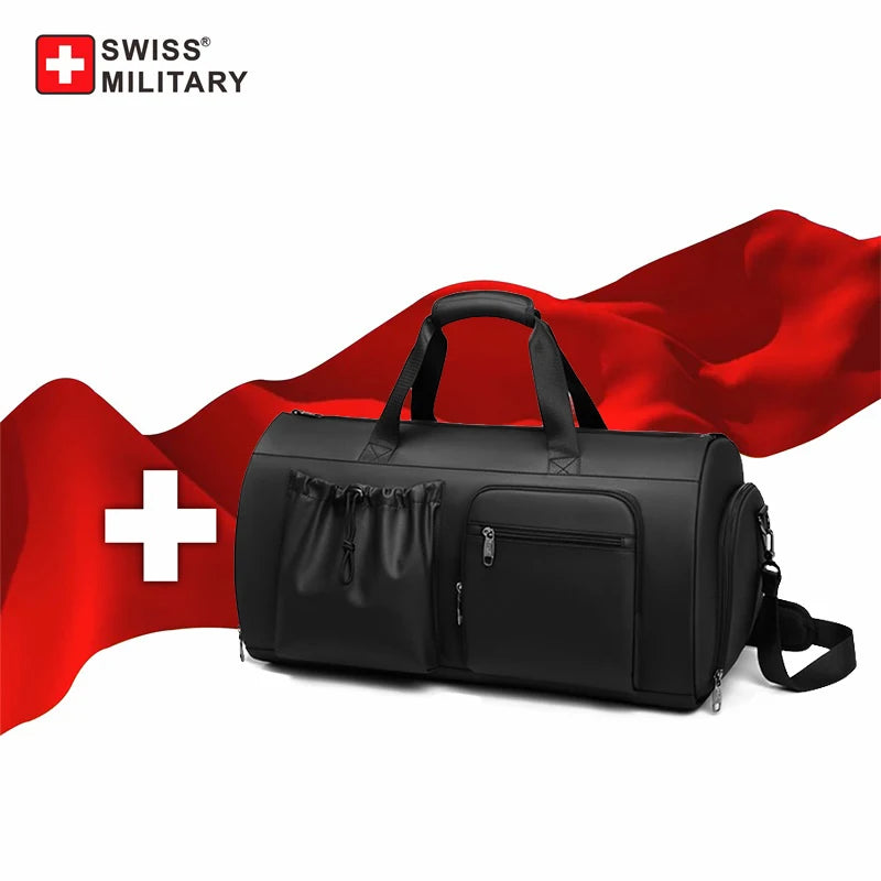 SWISS MILITARY Handheld XL Capacity Multifunction Luggage Anti-Water Travel Bag