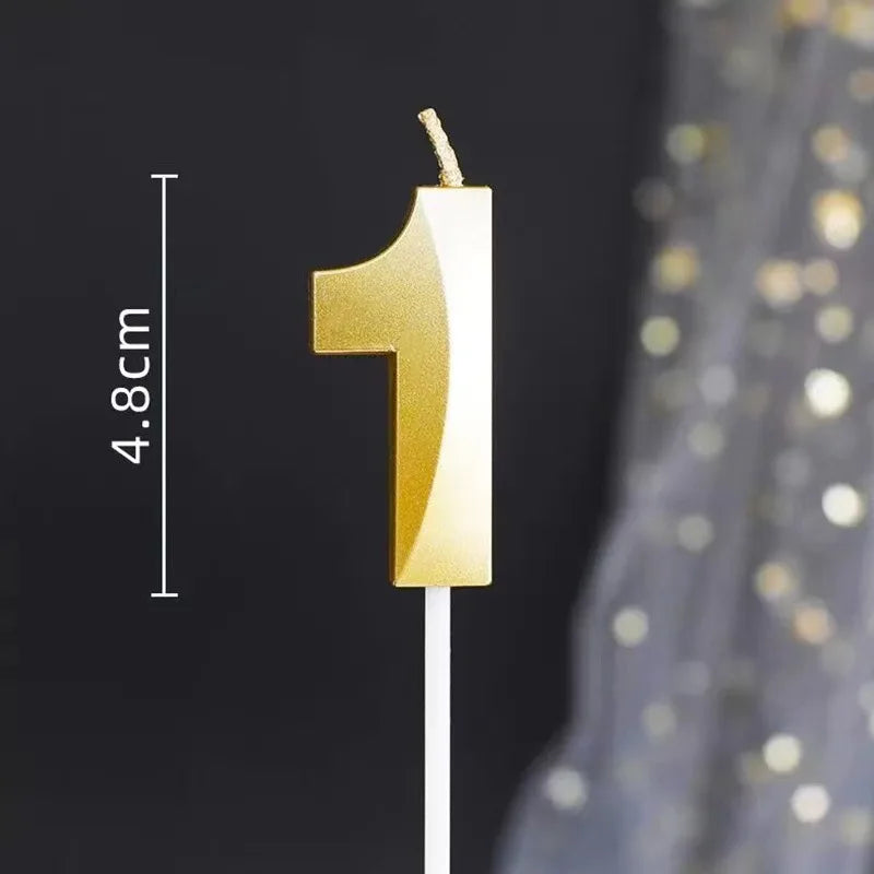 1pc Age Number Candle, Birthday Cake Candle, Creative Party Event Celebration Anniversary Cake Decoration