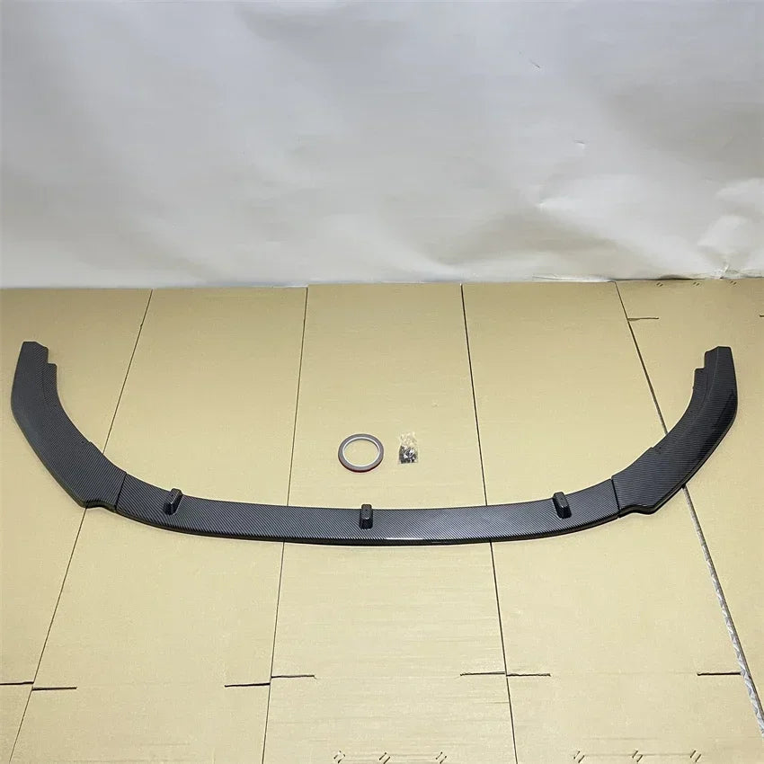 For Volkswagen VW Golf 6 MK6 GTI GTD 2009-2013 Car Front Bumper Spoiler Lip Diffuser Splitter Gloss Black Body Kits Tuning ABS
