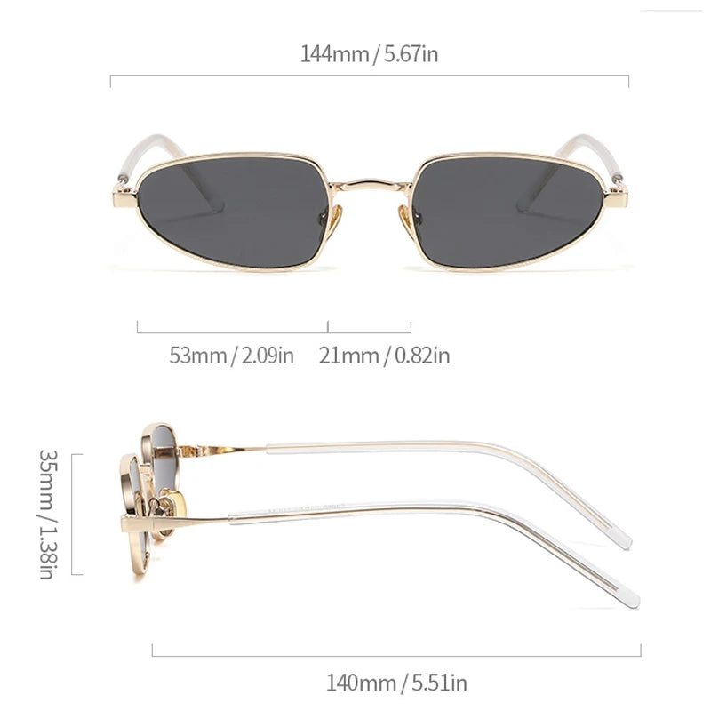 JNPCXI New Quality Ins Popular Fashion Cat Eye Women Sunglasses Shades UV400 Black Retro Candy Color Men Sun Glasses