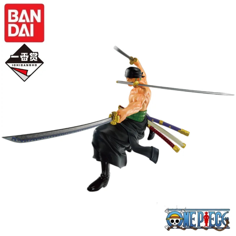 Special OfferIn Stock Original Bandai One Piece Ichiban Kuji TREASURE CRUISE Kaidou Yamato Luffy Roronoa Zoro Sanji Anime Figure