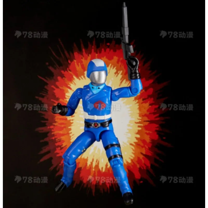 Original Hasbro G.I. Joe Classified Series Retro Collection Duke Vs. Cobra Commander Anime Figures Toys Models Collection