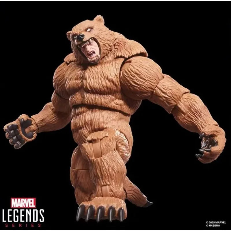 Original Hasbro Marvel Legends Series THE AMAEING SPIDER-MAN GRIZZLY Anime Fiqure Toy Model Collection