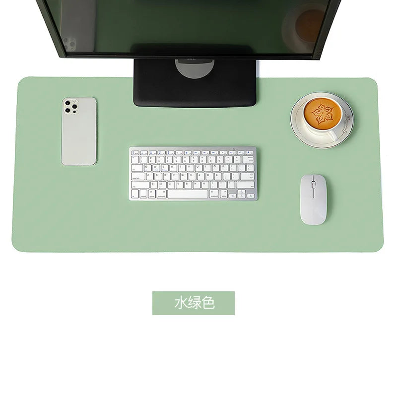 Large Mouse Pad Office Desk Pad Protector Non-Slip Waterproof Easy To Clean Desk Mat Computer Mat Gaming Mouse Pad