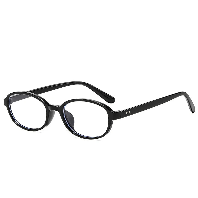 JNPCXI New Small Oval Sunglasses Women Fashion Leopard Shades UV400 Retro Rivets Men Punk Sun Glasses