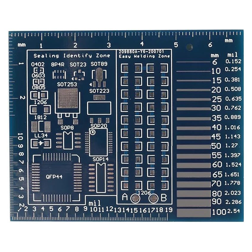 SMD/SMT Components Soldering Practice Board Electronic Project Kits DIY Soldering Kit Skill Training Board Led Transistor SMD