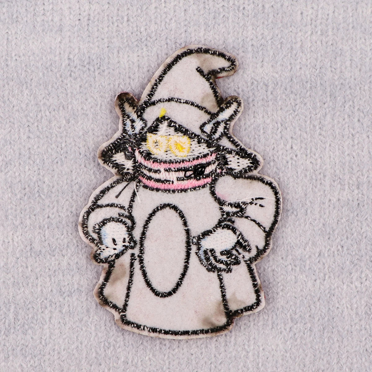 Cartoon Witch Patches For Clothing Anime Patches Appliques Iron on Badges Clothes Stickers DIY Sewing Embroideriy Stripes