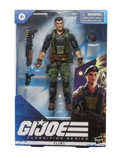 Original Hasbro G.I. Joe Classified Series Flint Anime Figure Model Collection Toy  April