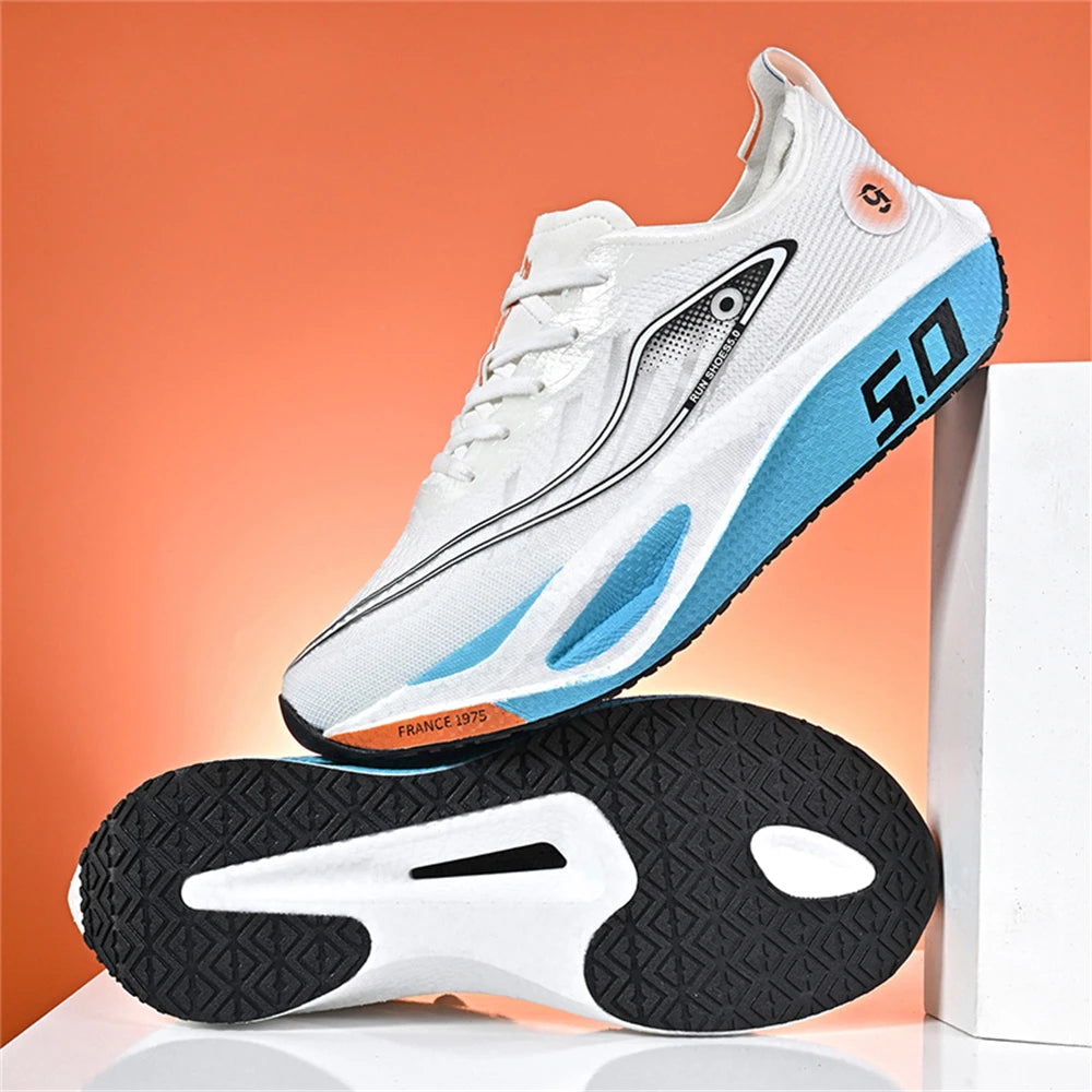 Unisex 2026 Full Carbon Plate Running Shoes Professional Marathon Racing Lightweight Bounce Cushion Breathable Sports Sneakers