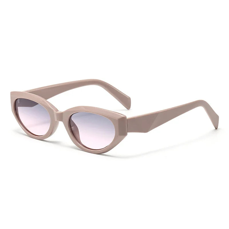 JNPCXI Retro Cat Eye Sunglasses Women Luxury Fashion Punk Sun Glasses for Ladies Shades Retro Eyewear UV400