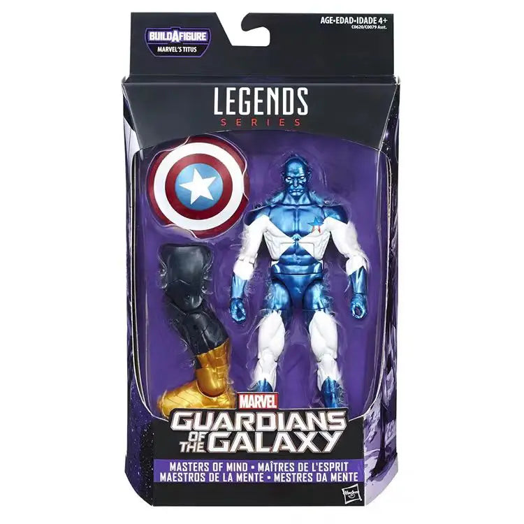 Original Hasbro Marvel Legends Series YONDU&MASTERS OF MIND Anime Figure Model Collection Toy