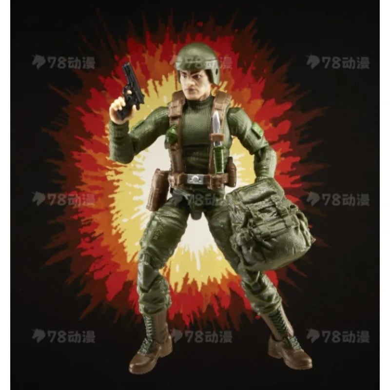Original Hasbro G.I. Joe Classified Series Retro Collection Robert “Grunt” Graves Anime Figures Toys Models Collection