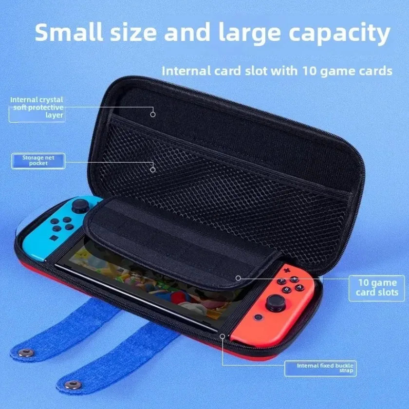 For Switch Storage Bag Portable Ns Console Switch OLED Game Accessories Carrying Case Waterproof Classic Bag