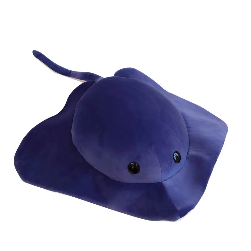 1pc 52/62cm Cartoon Ray Devil Fish Plush Toys Simulation Ocean Series Fish Plush Pillow Stuffed Soft Creative Home Decor Gift