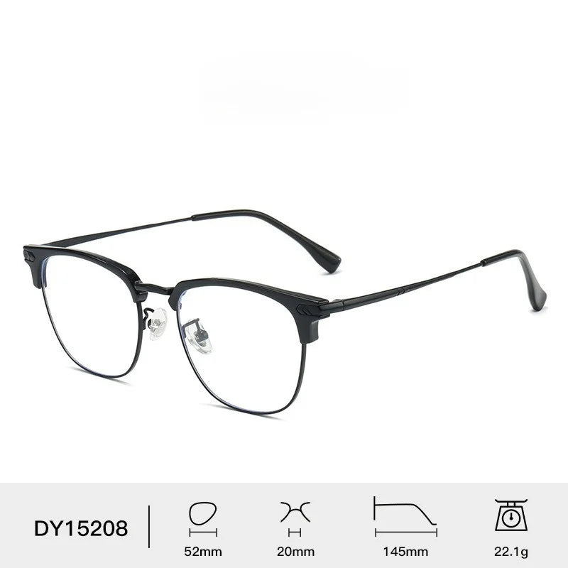 Blue Light Blocking Glasses Square Eyewear Computer Screen Protection for Office Work