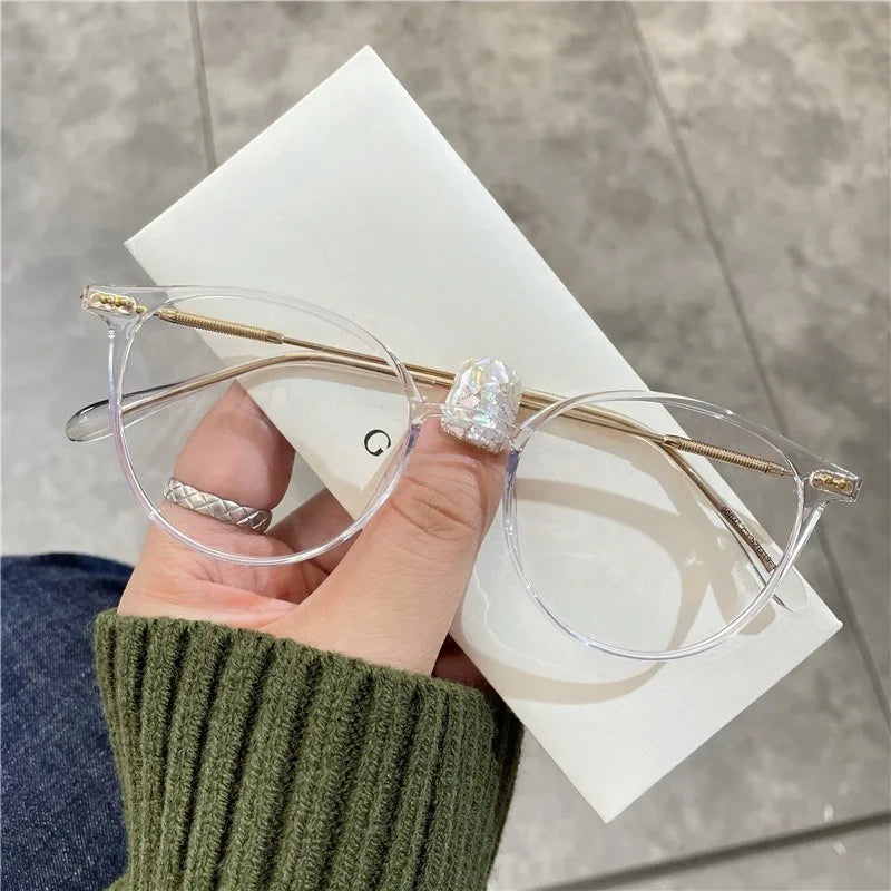 Anti Radiation Eyeglasses for Women/men Replaceable Lens Computer Blue Light Glasses